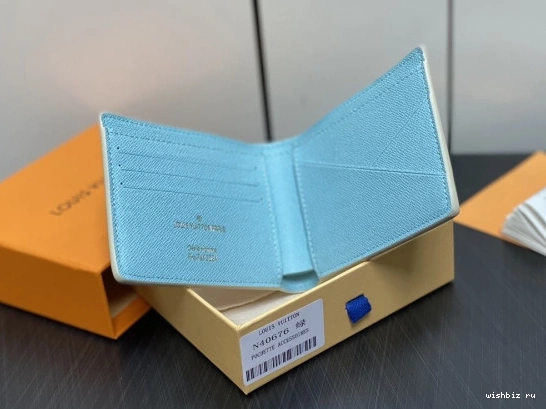 WIS WALLET-11.5*9*1.5cm MULTIPLE VUITTON LOUIS 0322